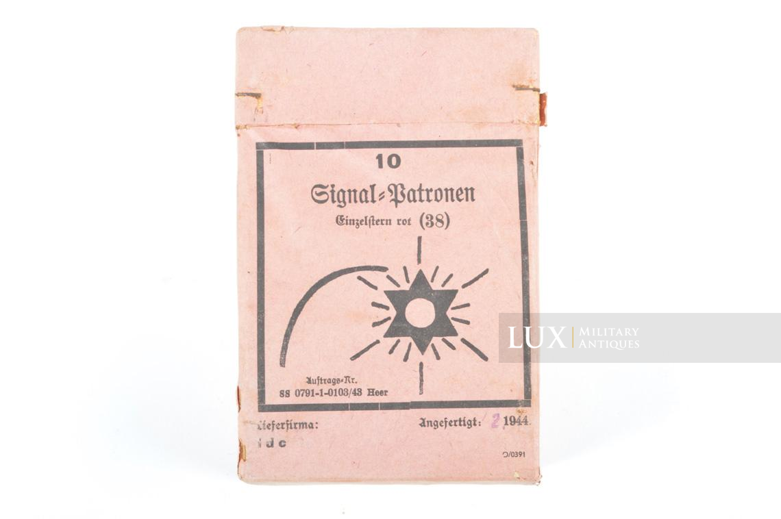 German flare pistol rounds box, « Red » - photo 7