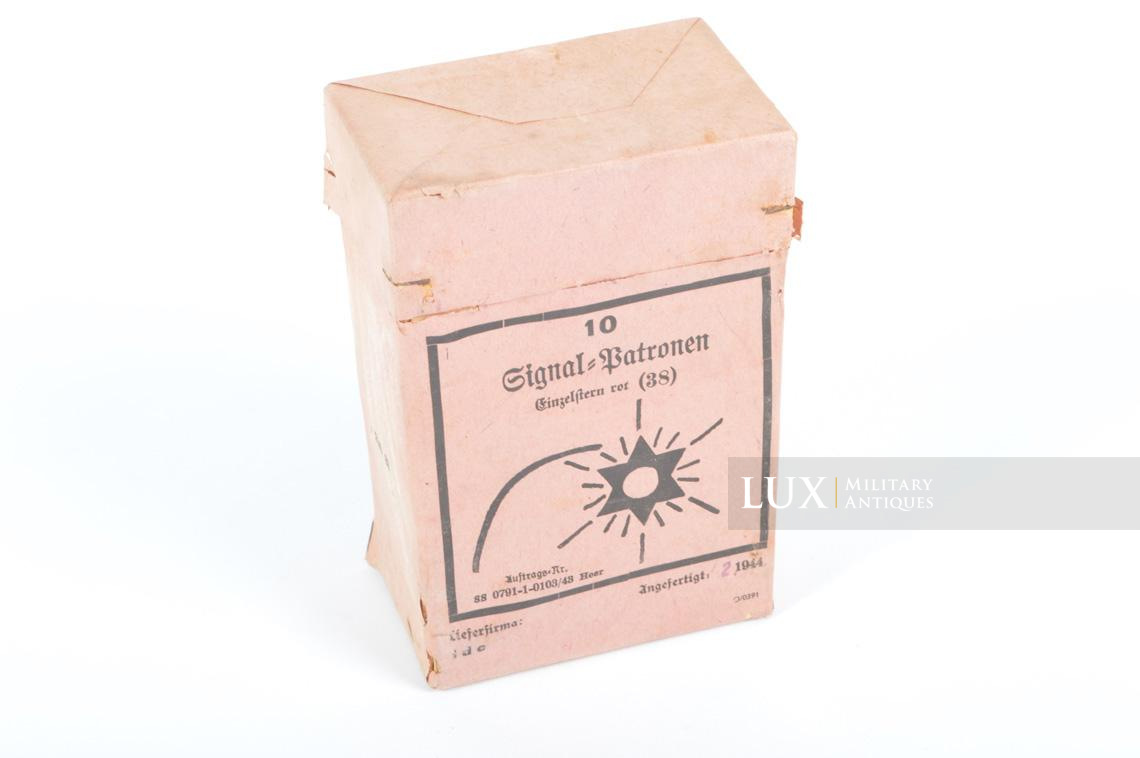 German flare pistol rounds box, « Red » - photo 4
