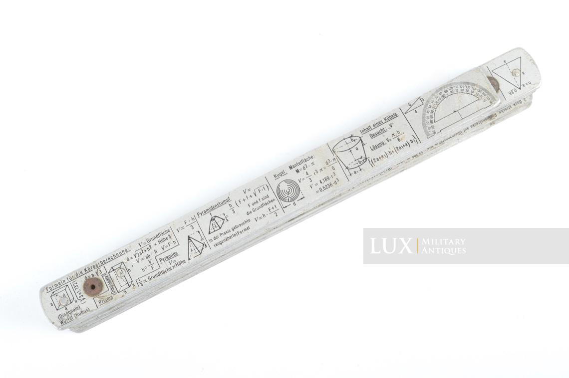 Rare German combat engineer issued 2 meters folding ruler, « Frischhut’s -Pionier - Zweimeter » - photo 8