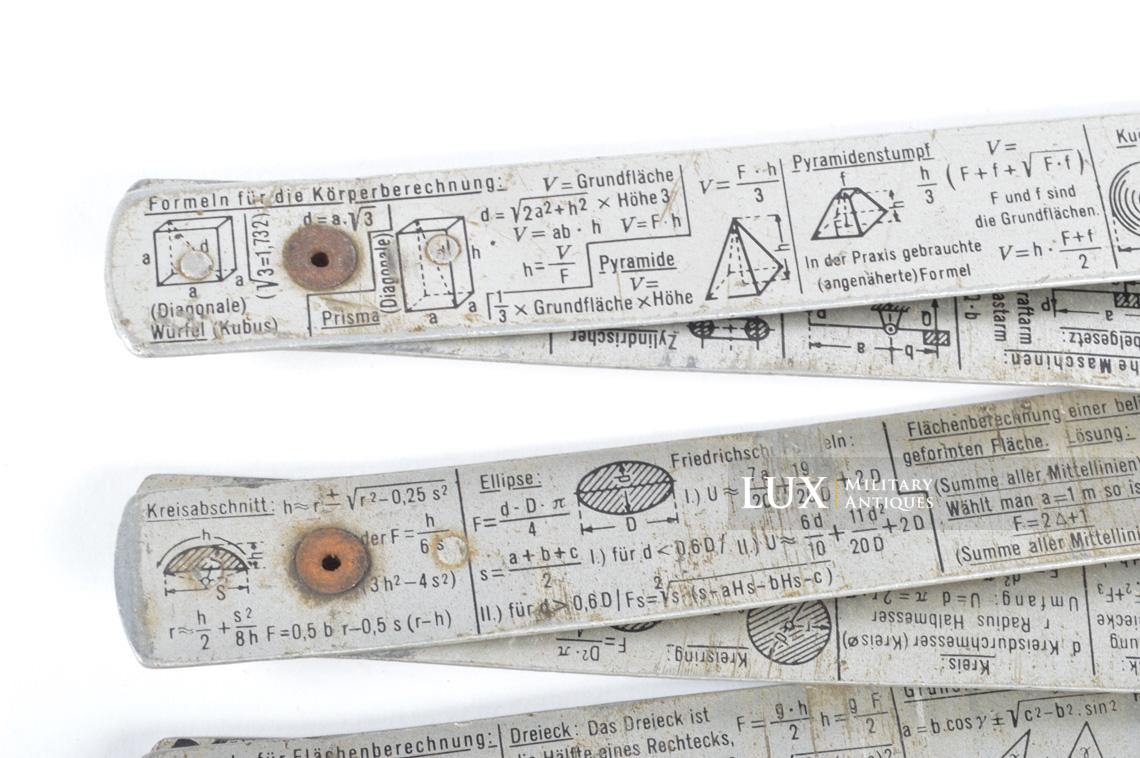 Rare German combat engineer issued 2 meters folding ruler, « Frischhut’s -Pionier - Zweimeter » - photo 10