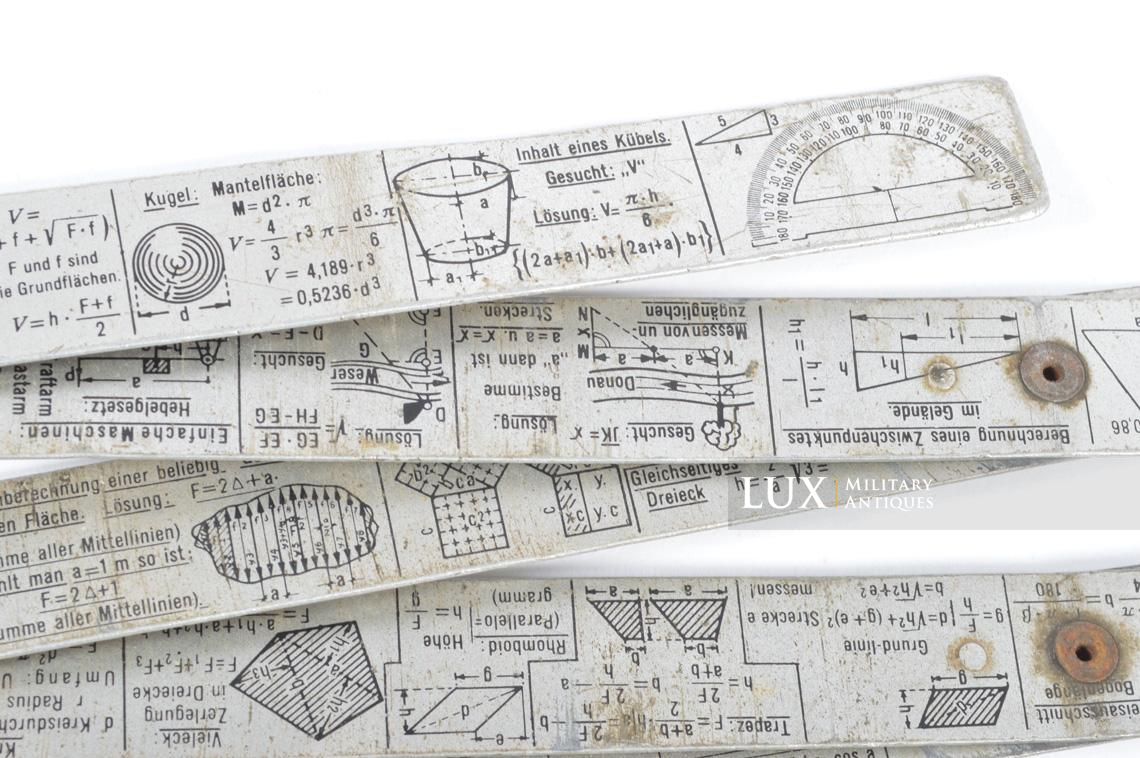 Rare German combat engineer issued 2 meters folding ruler, « Frischhut’s -Pionier - Zweimeter » - photo 11