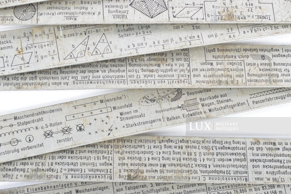 Rare German combat engineer issued 2 meters folding ruler, « Frischhut’s -Pionier - Zweimeter » - photo 12