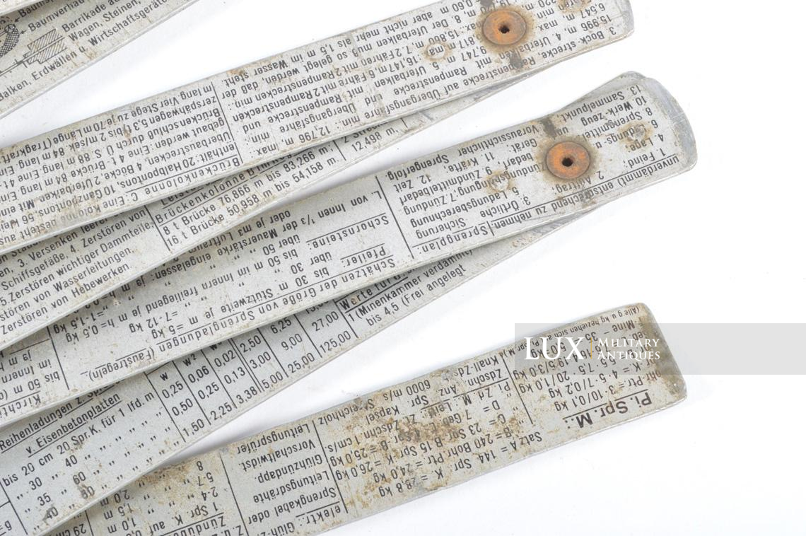 Rare German combat engineer issued 2 meters folding ruler, « Frischhut’s -Pionier - Zweimeter » - photo 14