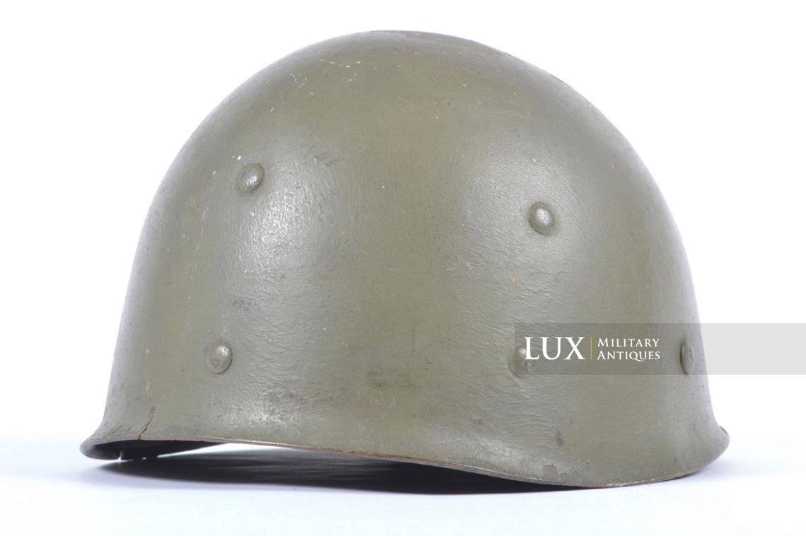 USM1 helmet liner, 84th infantry division « railsplitters », named - photo 11