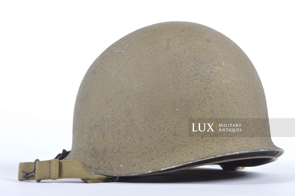 USM1 identified 4th Infantry Division fixed bale helmet, « IVY DIVISION » - photo 12