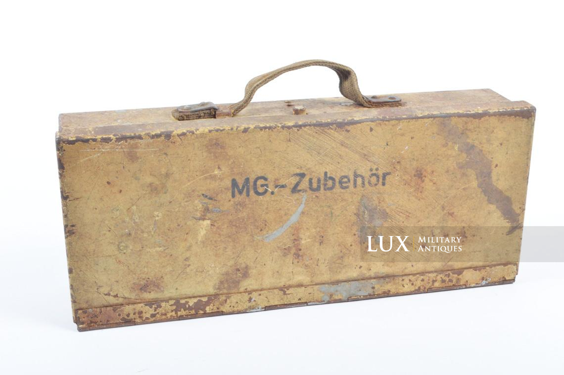 Rare caisse pour accessoires MG34 de char, « MG-Zubehör » - photo 4