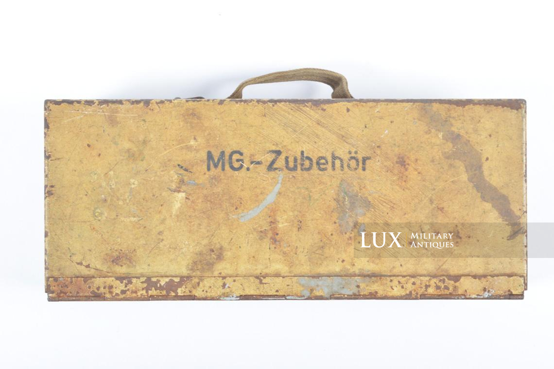 Rare MG34 Gunner’s storage accessory box for armored vehicles - photo 7