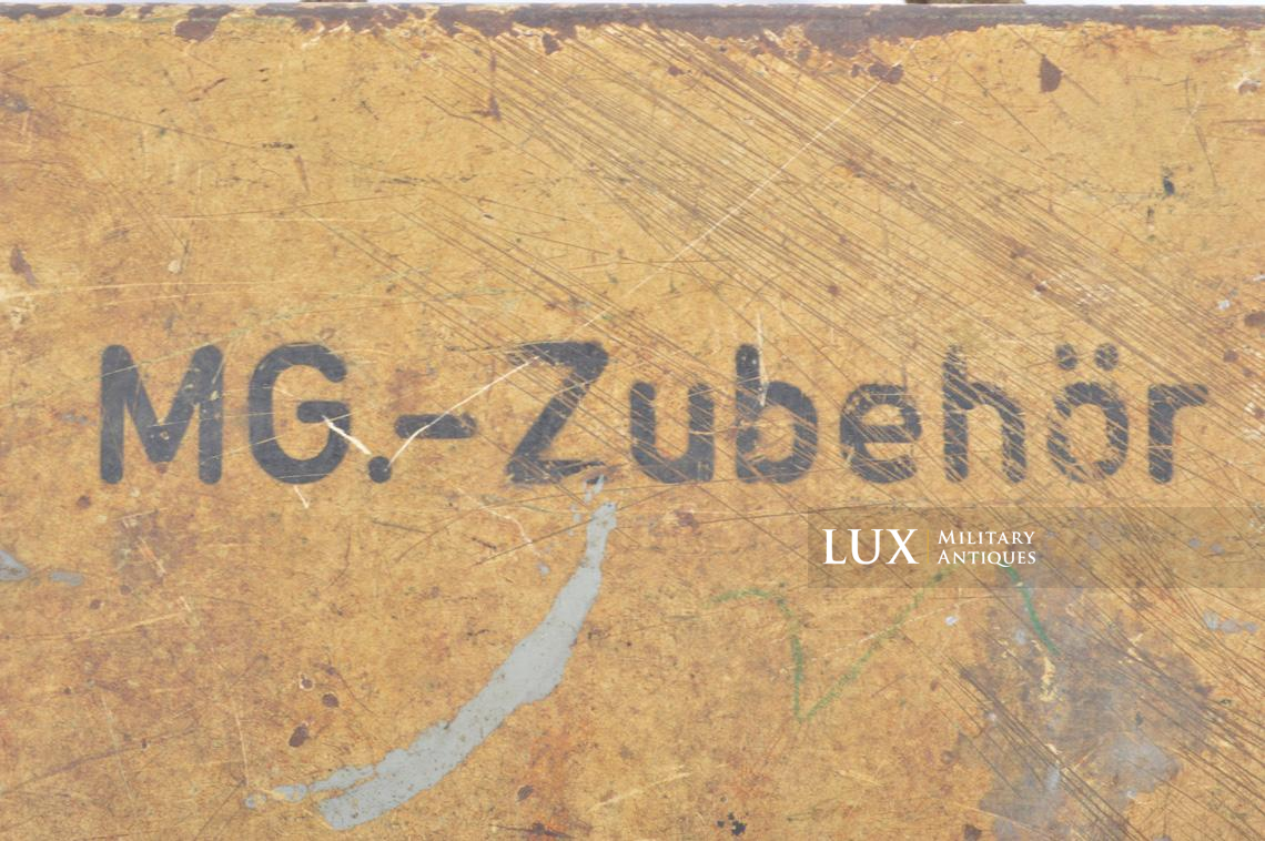 Rare MG34 Gunner’s storage accessory box for armored vehicles - photo 8