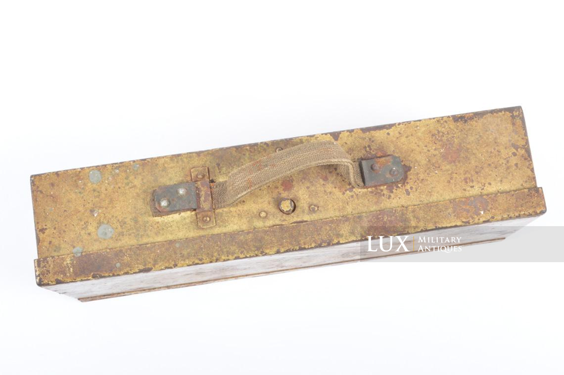Rare MG34 Gunner’s storage accessory box for armored vehicles - photo 9