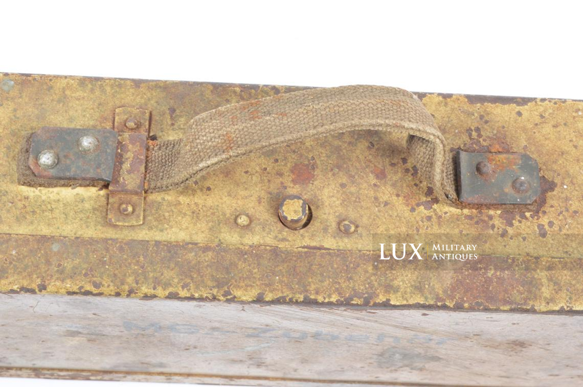 Rare MG34 Gunner’s storage accessory box for armored vehicles - photo 10