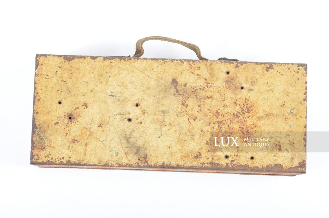 Rare MG34 Gunner’s storage accessory box for armored vehicles - photo 11