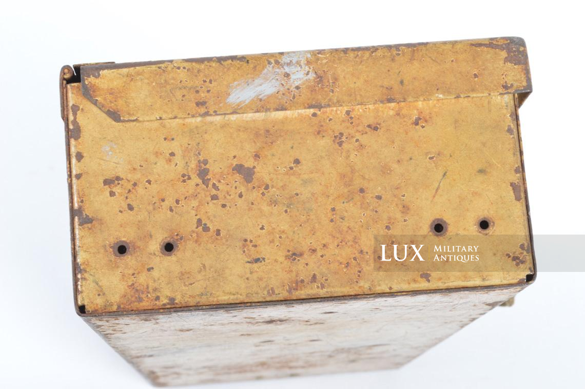 Rare MG34 Gunner’s storage accessory box for armored vehicles - photo 14