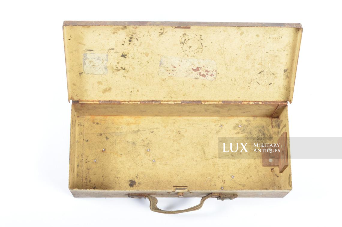 Rare MG34 Gunner’s storage accessory box for armored vehicles - photo 15