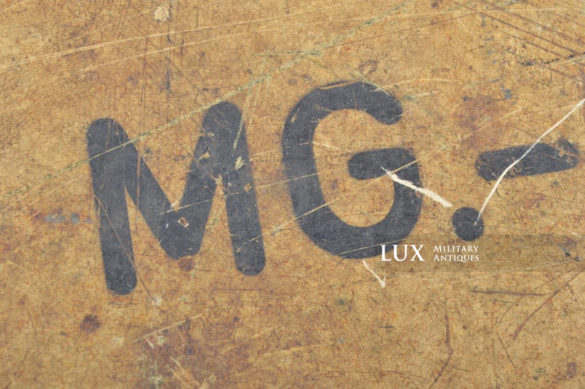 Rare MG34 Gunner’s storage accessory box for armored vehicles - photo 16