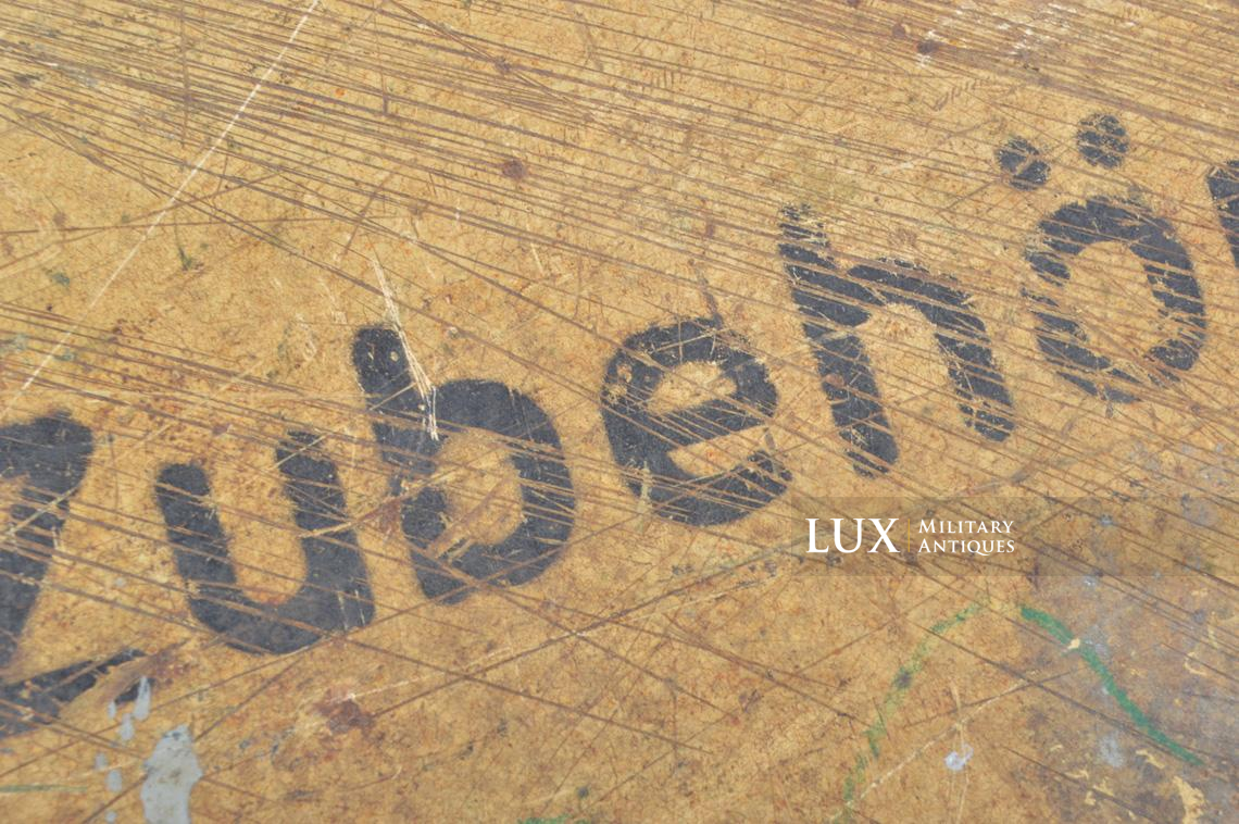 Rare MG34 Gunner’s storage accessory box for armored vehicles - photo 17