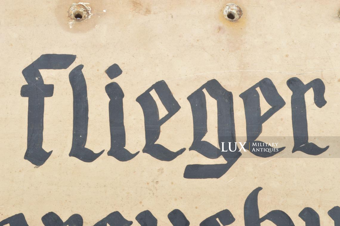 Luftwaffe specialty Aviation Investigation Center sign, « Flieger Untersuchungs-stelle 16/XI » - photo 7