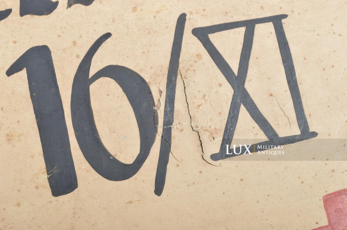 Luftwaffe specialty Aviation Investigation Center sign, « Flieger Untersuchungs-stelle 16/XI » - photo 15
