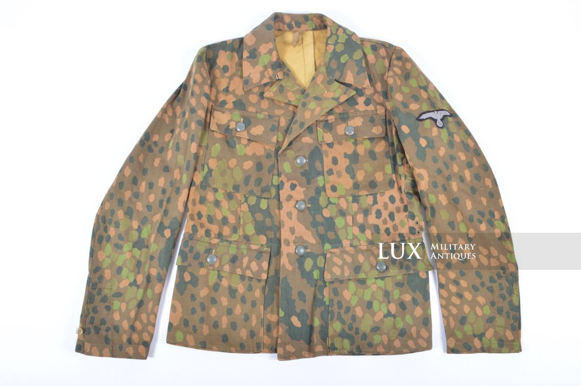 Unissued Waffen-SS M44 dot pattern camouflage service tunic, « smooth cotton » - photo 4