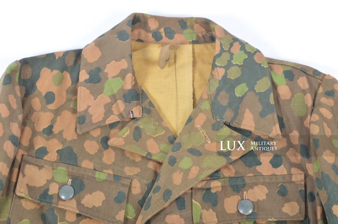 Unissued Waffen-SS M44 dot pattern camouflage service tunic, « smooth cotton » - photo 7