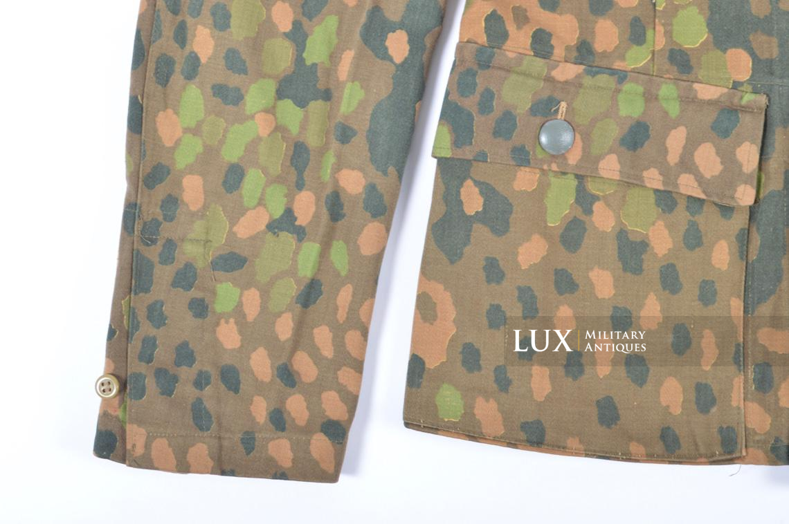 Unissued Waffen-SS M44 dot pattern camouflage service tunic, « smooth cotton » - photo 9