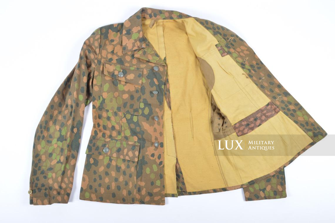 Unissued Waffen-SS M44 dot pattern camouflage service tunic, « smooth cotton » - photo 22