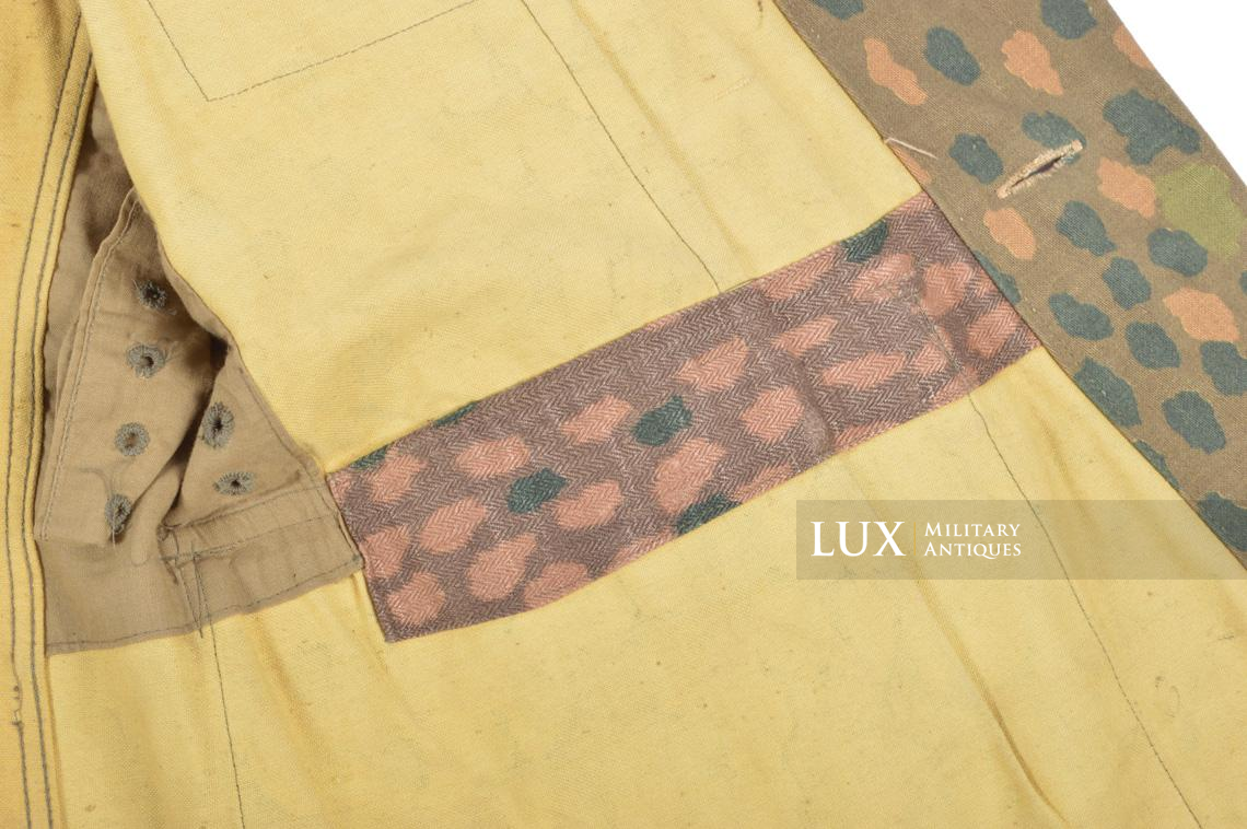 Unissued Waffen-SS M44 dot pattern camouflage service tunic, « smooth cotton » - photo 23