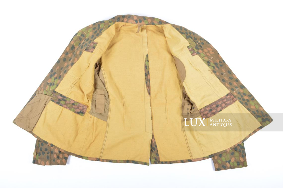 Unissued Waffen-SS M44 dot pattern camouflage service tunic, « smooth cotton » - photo 26