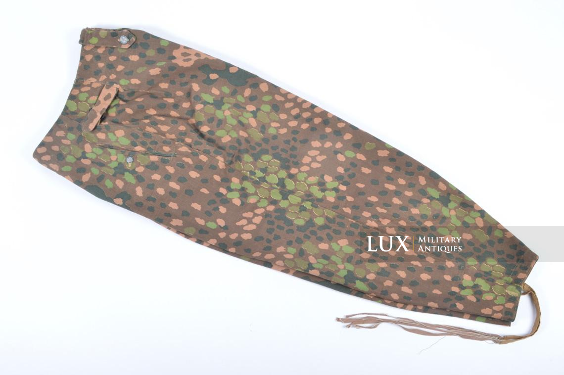 Unissued Waffen-SS M44 dot pattern camouflage trousers, « smooth cotton » - photo 4