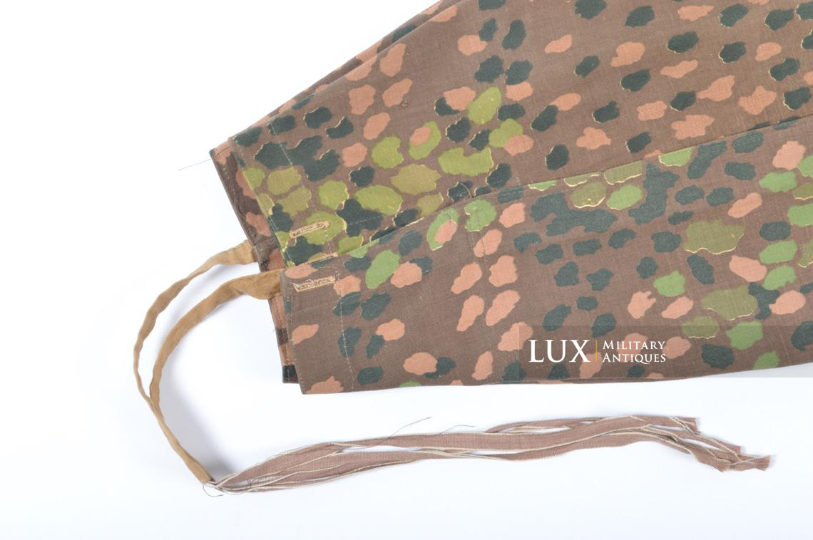 Pantalon Waffen-SS M44 en camouflage petit pois, « coton lisse » - photo 11