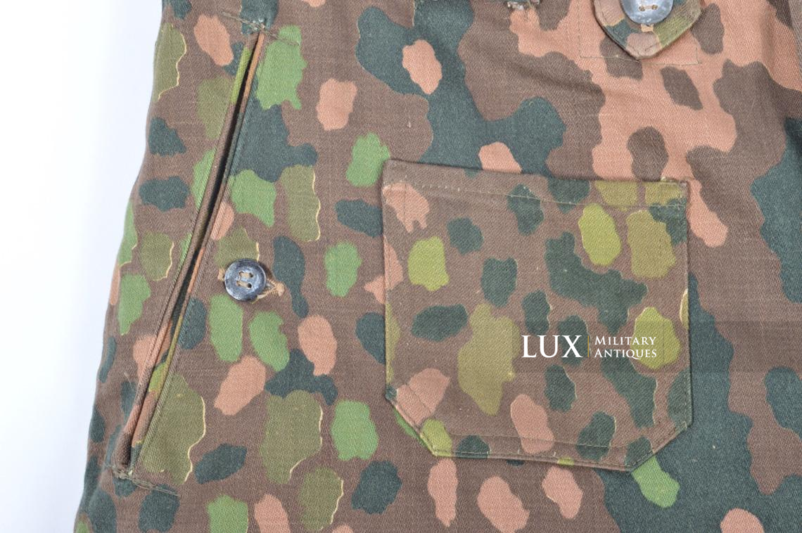 Pantalon Waffen-SS M44 en camouflage petit pois, « coton lisse » - photo 25