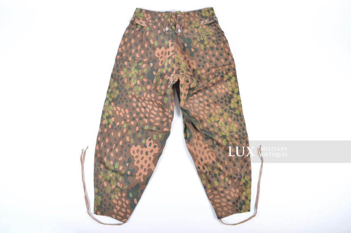 Pantalon Waffen-SS M44 en camouflage petit pois, « coton lisse » - photo 26