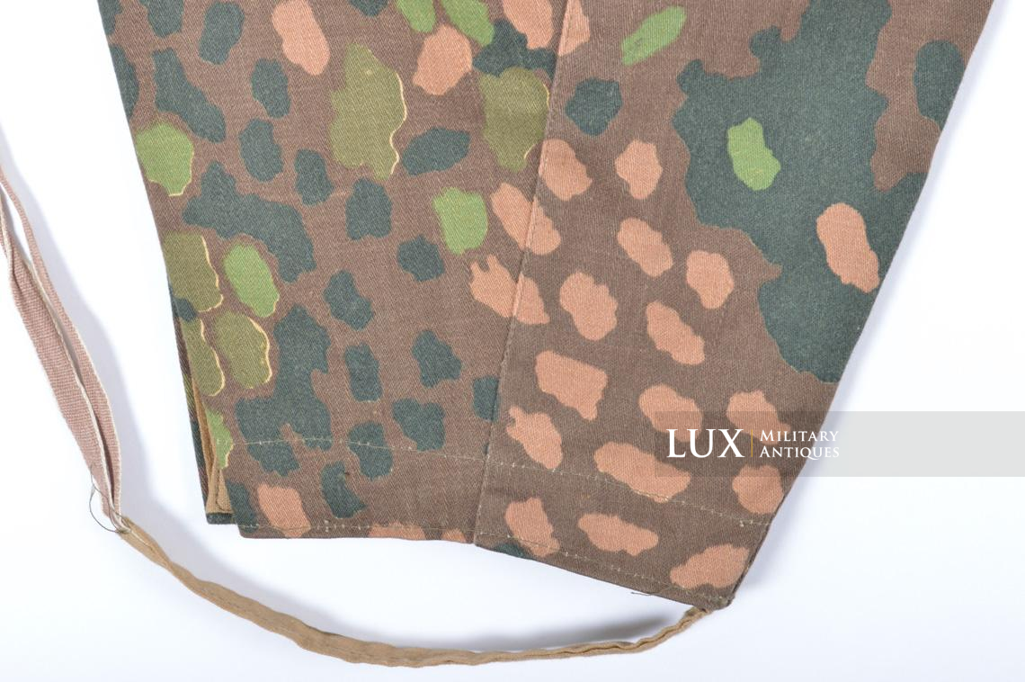 Pantalon Waffen-SS M44 en camouflage petit pois, « coton lisse » - photo 27