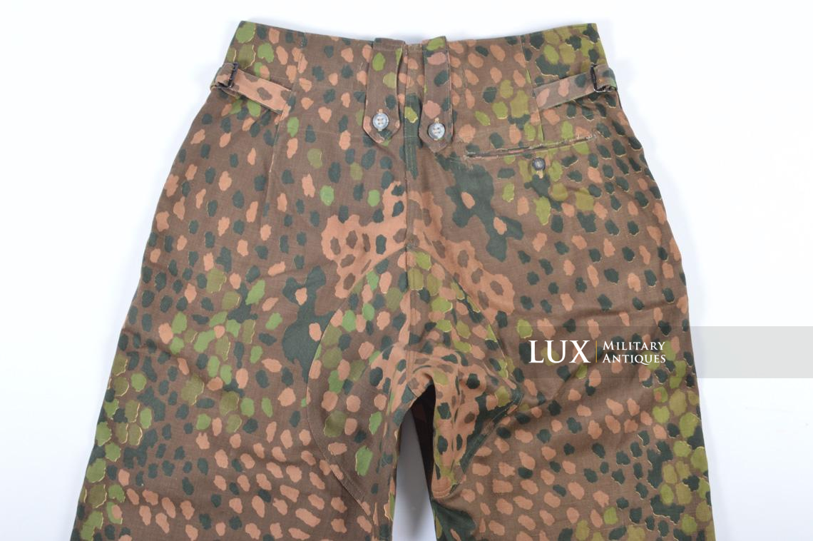 Unissued Waffen-SS M44 dot pattern camouflage trousers, « smooth cotton » - photo 29