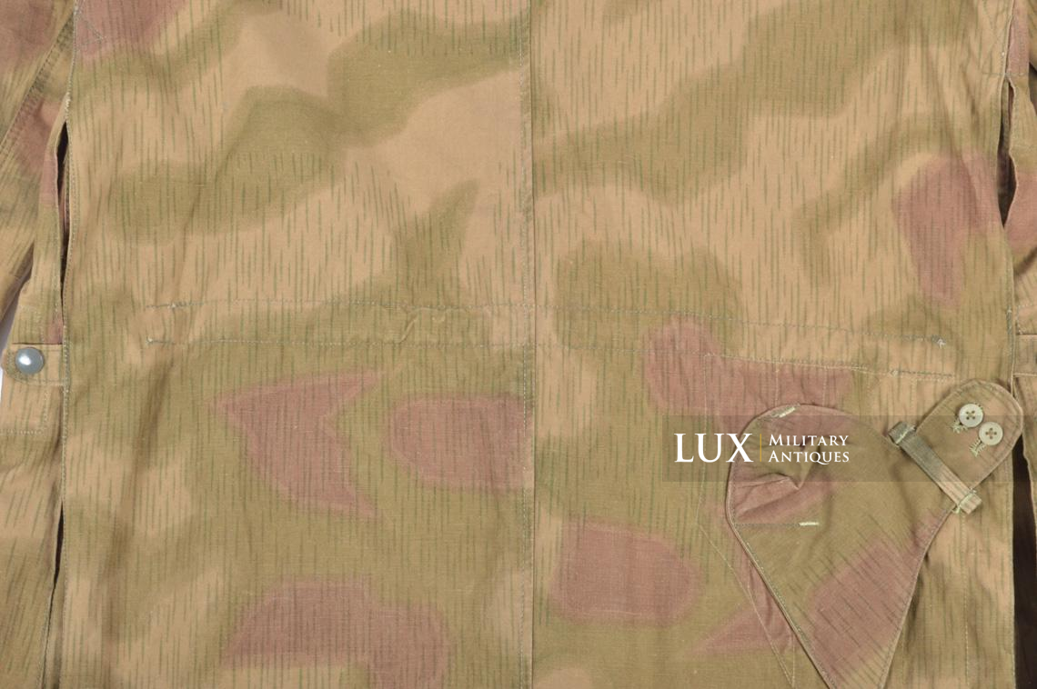 Unissued M42 Luftwaffe tan/water pattern camouflage paratrooper jump smock - photo 29