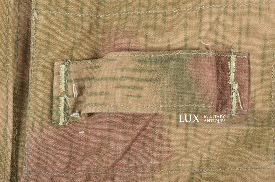Unissued M42 Luftwaffe tan/water pattern camouflage paratrooper jump smock - photo 31