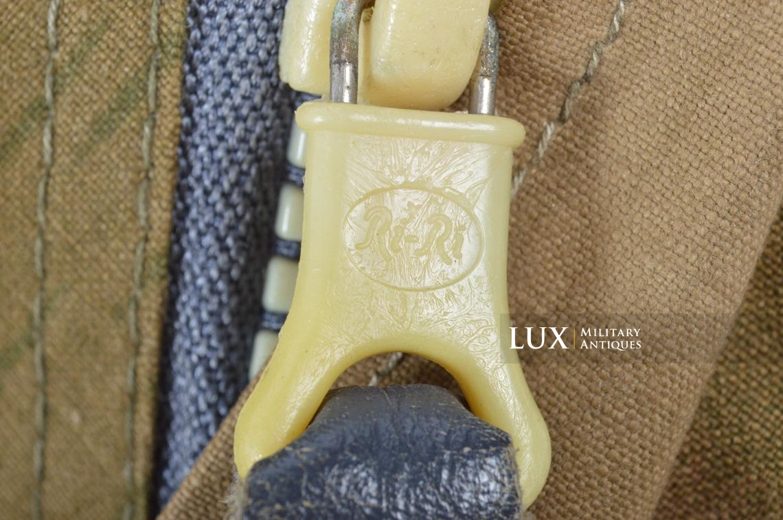 Unissued M42 Luftwaffe tan/water pattern camouflage paratrooper jump smock - photo 23