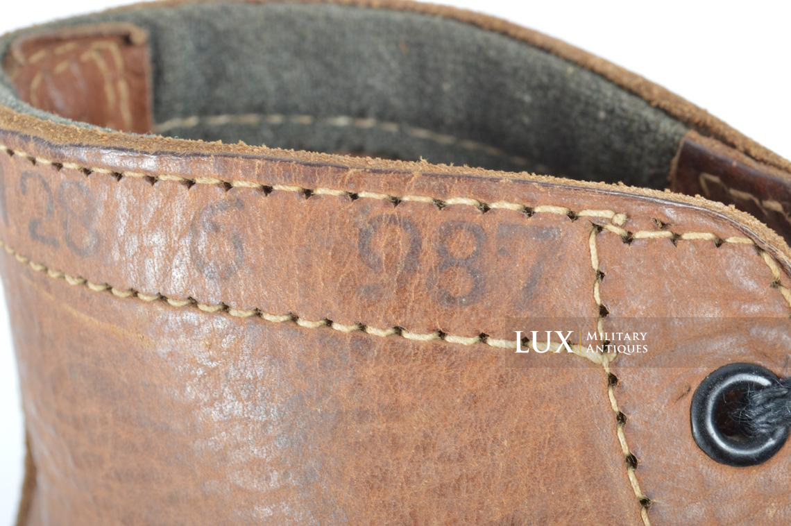 M44 Waffen-SS low ankle combat boots, « SS BW » - photo 16