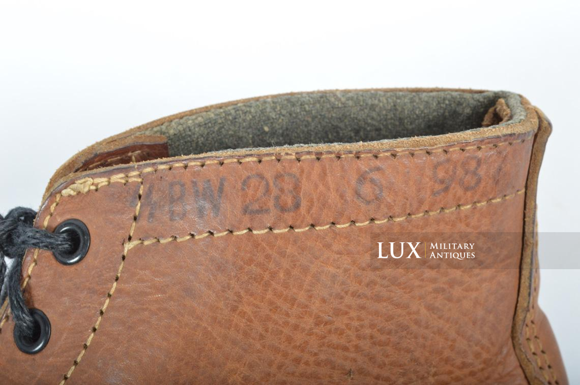 M44 Waffen-SS low ankle combat boots, « SS BW » - photo 36
