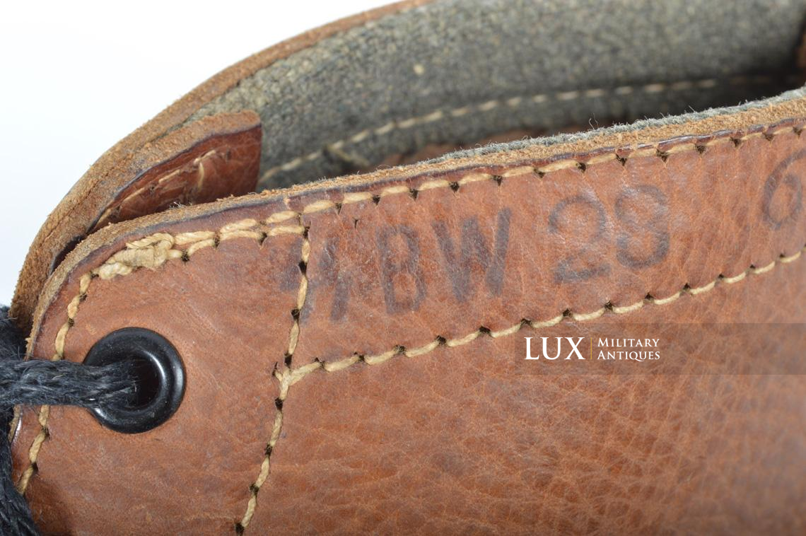 M44 Waffen-SS low ankle combat boots, « SS BW » - photo 37
