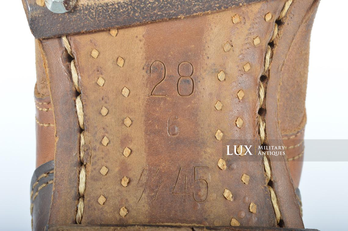 M44 Waffen-SS low ankle combat boots, « SS BW » - photo 44