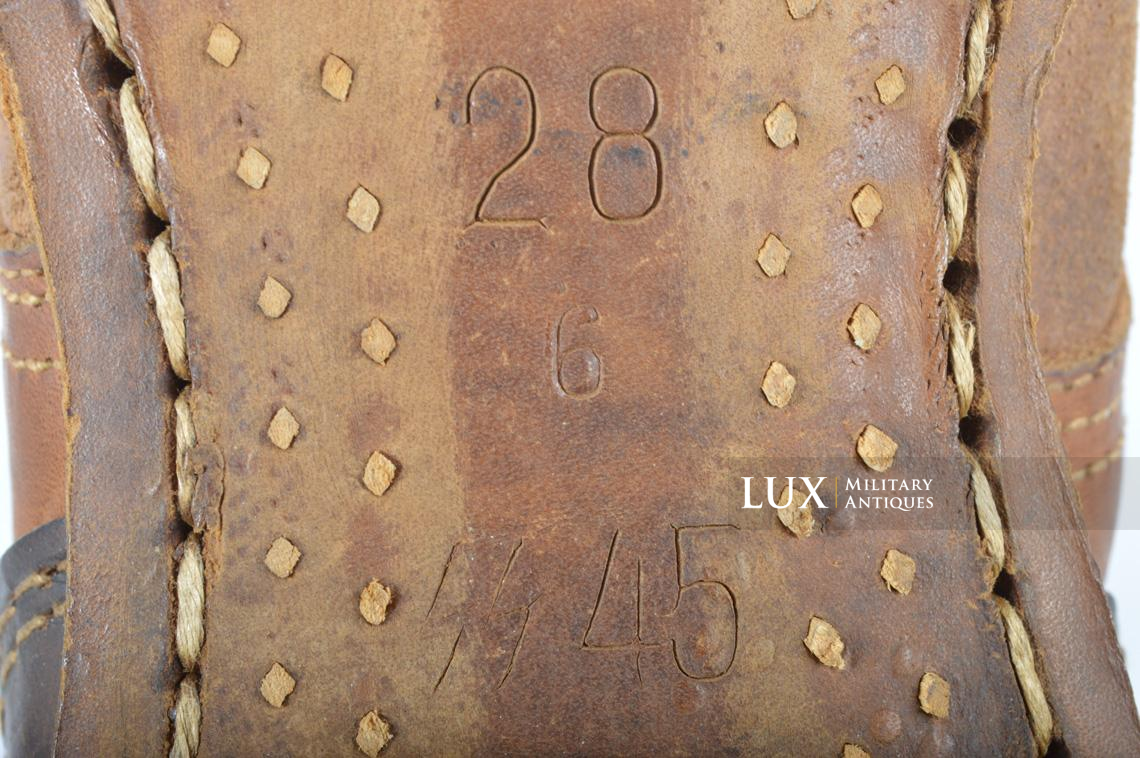 Brodequins M44 Waffen-SS, « SS BW » - Lux Military Antiques - photo 46