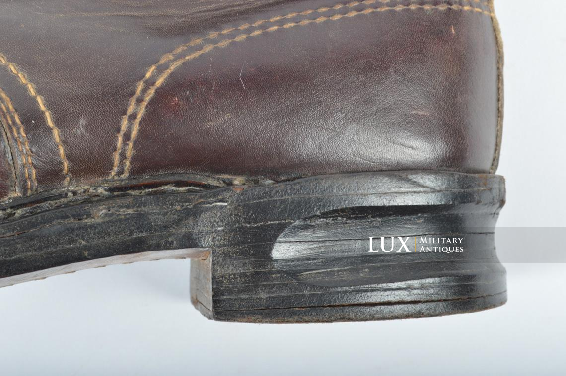 Bottes de saut de parachutiste allemand, « Fallschirmjäger » - photo 8