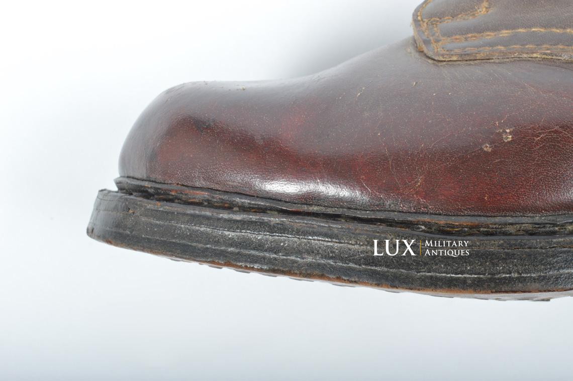 Bottes de saut de parachutiste allemand, « Fallschirmjäger » - photo 9