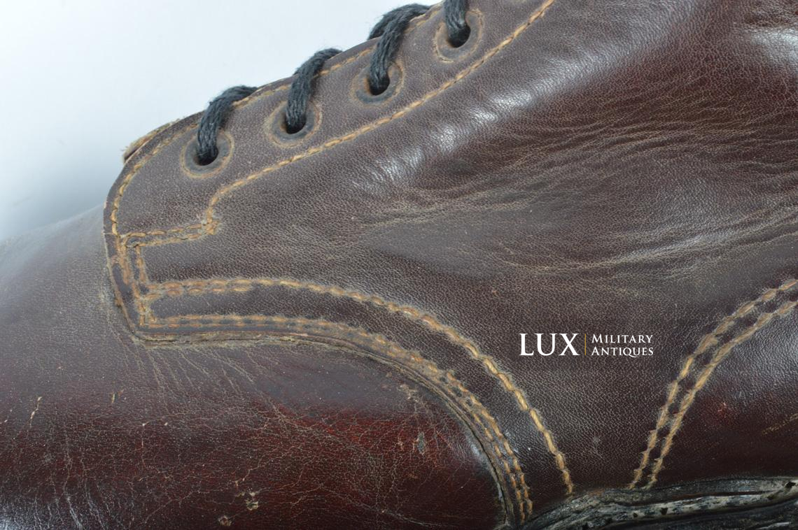 Bottes de saut de parachutiste allemand, « Fallschirmjäger » - photo 11