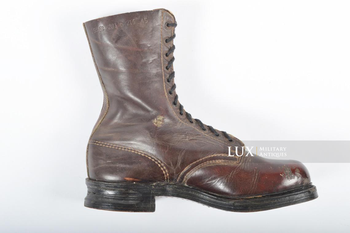 Bottes de saut de parachutiste allemand, « Fallschirmjäger » - photo 12