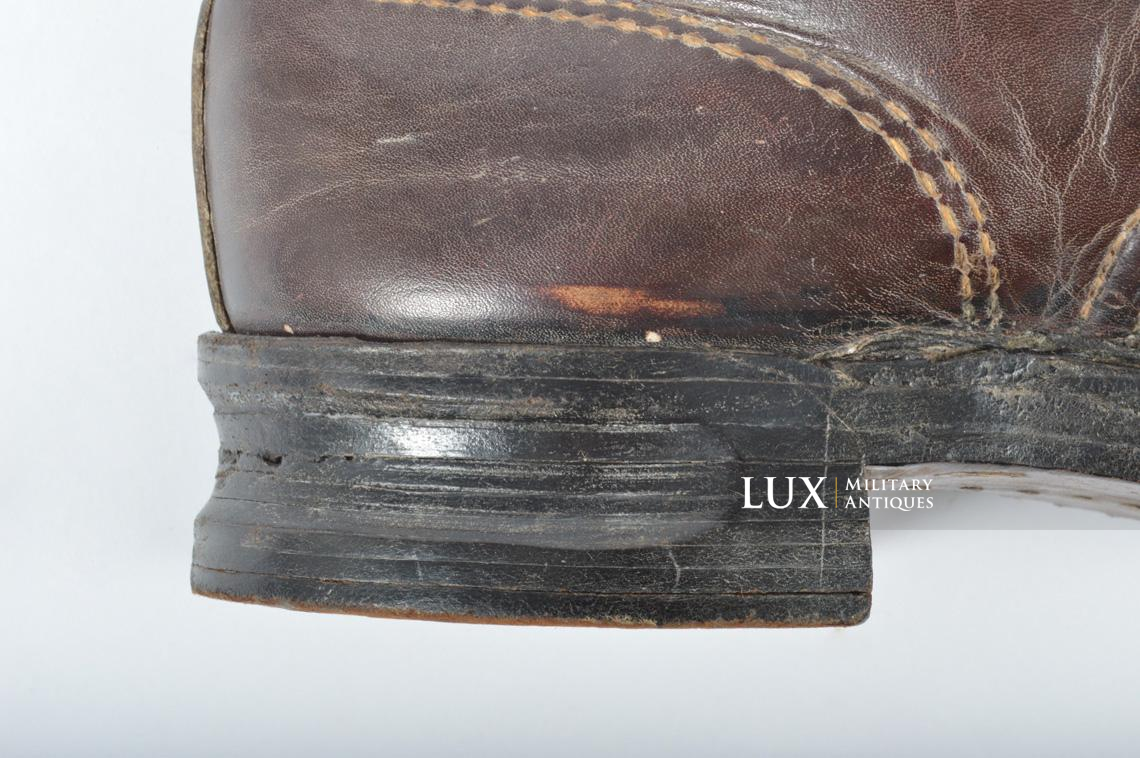 Bottes de saut de parachutiste allemand, « Fallschirmjäger » - photo 13