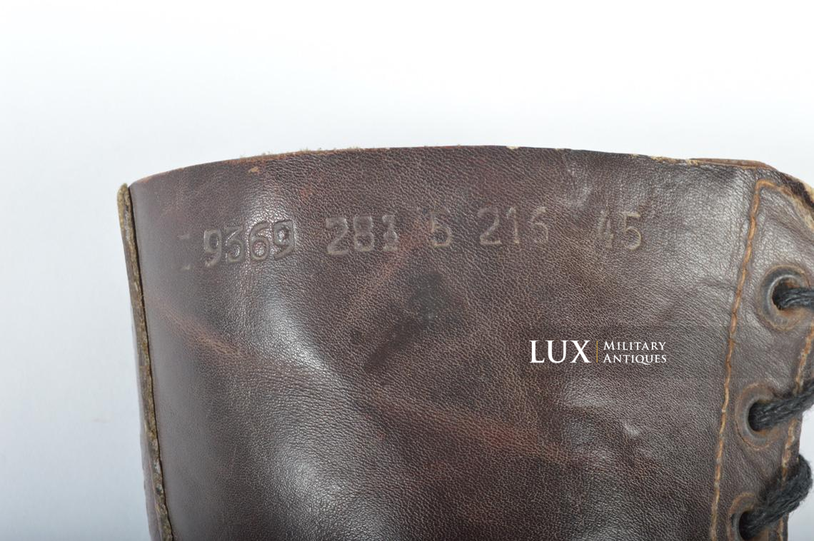 Bottes de saut de parachutiste allemand, « Fallschirmjäger » - photo 15