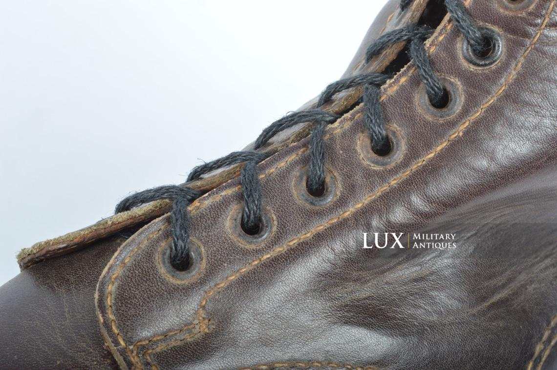 Bottes de saut de parachutiste allemand, « Fallschirmjäger » - photo 17