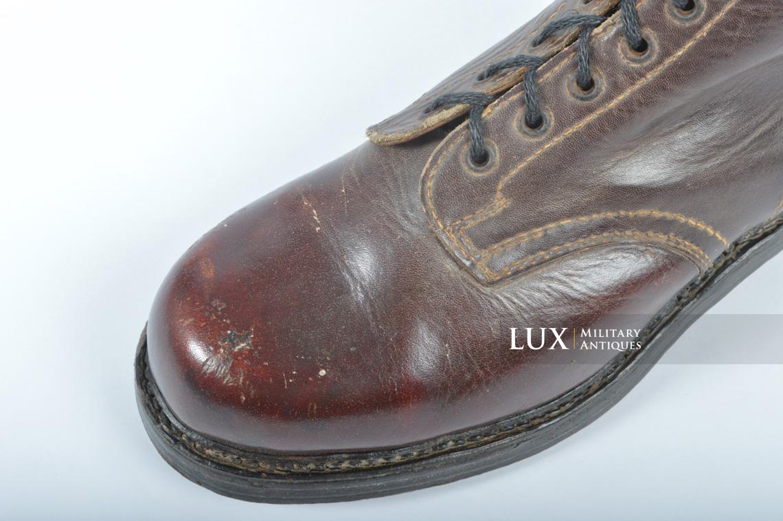 Bottes de saut de parachutiste allemand, « Fallschirmjäger » - photo 18