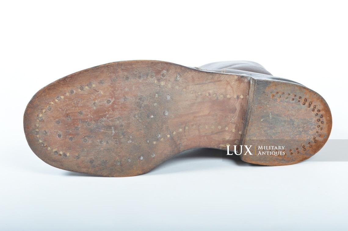 Bottes de saut de parachutiste allemand, « Fallschirmjäger » - photo 20